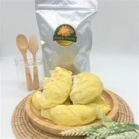 ราคา Freeze Dried Durian Grade A Size XL ทุเรียนอบกรอบ ทุเรียนหมอนทอง100 ทุเรียนฟรีสดราย ผลไม้อบแห้งคุณภาพส่งออก By Happy Fruits (22006588617)