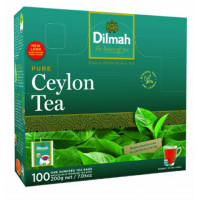 ราคา Dilmah 100 Pure Ceylon Tea ดิลมา เพียวซีลอน ชาศรีลังกา 2กรัม x 100ซอง (304487463)