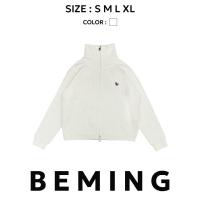 ราคา Bemingtop1019 S XL BMG Cozy Zip Knit แจ็กเก็ตไหมพรมซิปหน้าทรงครอป ละมุนแต่เท่ ใส่ง่ายทุกวัน (25021530371)