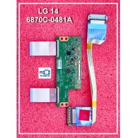 ราคา ทีคอน TCON TV 49LB551T 49LB561T 49LB620T พาร์ท LG 14 6870C 0481A ใส่ได้หลายรุ่น หลายยีห้อ ตามพาร์ท พร้อมสายแพร 3 เส้น (25390719414)
