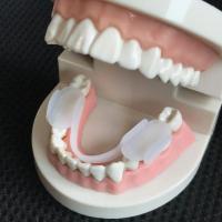 ราคา 2Pcs Silicone Teeth Mat Soft Dental Mouth Guard Universal Teeth Splint Protector for Grinding Clenching Teeth at Night (24859129092)