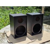 ราคา ตู้ลำโพงเปล่าเสียงกลางเสียงแหลม 6 5 นิ้ว พร้อมพ่นสีดำระเบิด 1 คู่ ลำโพง 2 ตู้ ไม้อัด MDF 9 mm (24392600230)