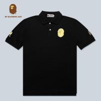 ราคา Ape หัวฝ้ายชายบริสุทธิ์ S เสื้อโปโลเสื้อแขนสั้นเสื้อยืดผู้ชายเสื้อยืดแบรนด์ฤดูร้อนขนาดใหญ่ Shark Aape1bape (9711817978)