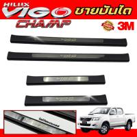 ราคา ชายบันได พลาสติก สีดำด้าน กันรอยประตู TOYOTA VIGO CHAMP 2011 2014 รุ่น4ประตู (21903445347)
