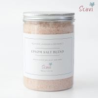 ราคา Epsom Salt Blend Lavender Bergamot essential oil 100 Bath salt เกลือสปา Magnesium sulfate แมกนีเซียม ซัลเฟต (16441381514)