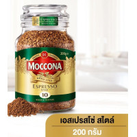 ราคา 200กรัม Moccona Classic Espresso Style Freeze Dried Coffee มอคโคน่า คลาสสิค เอสเปรสโซ่ สไตล์ กาแฟฟรีซดราย (22468141650)