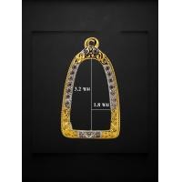 ราคา ตลับพระ ตลับหลวงปู่ทวดฝังเพชร กรอบพระปู่ทวด ขนาดหน้าจอ 1 8 3 2 ไม่ลอก ไม่ดำ ไม่ขึ้นเขียว (21581633145)