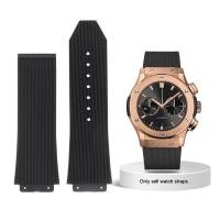 ราคา Watch Band For HUBLOT BIG BANG Silicone 25 19mm Waterproof Men Watch Strap Chain Watch Accessories Rubber Watch Bracelet Chain (24476560412)