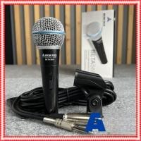 ราคา โปรระดับเวที ไมค์ Shure BETA58A พร้อมสาย ไมค์สายคุณภาพมืออาชีพ ใช้ในร้านคาราโอเกะ งานอีเว้นต์ ไลฟ์สตรีมมิ่ง เก็บเงิน (26161285886)