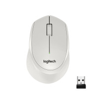 ราคา แผ่ นรอ งเม ส์ ฟรี Logitech M330 Silent Plus Wireless Mouse Black 1000 DPI เมาส์ไร้สาย เสียงเงียบ (25983712273)