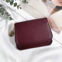 ราคา กระเป๋าใส่สตางค์หนังวัวแท้ ทรงบาง 3 พับ ขนาด 4 5 แถมพวงกุญแจทุกใบ กระเป๋าหนังแฟชั่น กระเป๋าสตางค์ กระเป๋าใส่เหรียญ กระเป๋าตัง (19646543540)