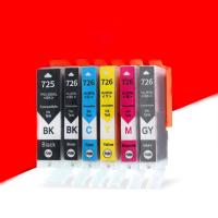 ราคา PGI 725 CLI 726 หมึก PGI 725XL CLI 726XL สีดำ PGI725XL CLI726XL ตลับหมึกสำหรับ Canon IX6560 IP4870 MG5370 IP4970 MG6270 (10538837451)