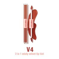 ราคา PINKFLASH Ombrelips DoubleSense 2 In 1 Dual ended Lipstick Duo Lipstick Liquid Matte Lipstick Velvet Tint Lightweight High Pigment Lasting 14 Colors (11296668293)