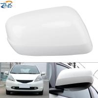 ราคา ZUK ซ้ายขวาภายนอกกระจกมองหลังฝาครอบกระจกมองข้างสำหรับ HONDA FIT JAZZ GE6 GE8 2009 2010 2011 2012 2013 2014 (22641129808)
