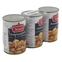 ราคา เห็ดแชมปิญองในน้ำเกลือ ตราไมก้า 400 กรัม แพค 3 กระป๋อง MICA Whole Champignon Mushrooms In Brine 400 g x 3 cans (25296628632)