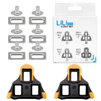 ราคา Lilioo แผ่นคลีทล๊อคบันไดจักรยานเสือหมอบ สำหรับบันได Shimano SH12 SH10 SH11 สำหรับ R540 R550 R7000 R8000 ราคาต่อคู่ (22523102748)