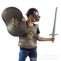 ราคา ชุดเกราะนักรบ 4 ชิ้น ชุดเกราะอัศวินมังกร 4 Piece Armor Warrior Costume Set Knight Dragon Armor Set (23794220790)