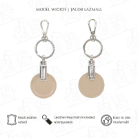 ราคา JACOB พวงกุญแจอะไหล่เงิน รูปทรงวงกลม รุ่น W10105 (25164070236)