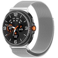ราคา สาย Milanese สแตนเลสสำหรับนาฬิกา Samsung Galaxy Watch 8 40 44มม สายข้อมือโลหะสำหรับ Galaxy Watch 8 Classic 46Mm Correa (24717419321)