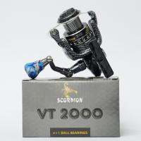 ราคา SCORPION VT รอกสกอเปี้ยน VT2000 VT3000 VT4000 VT5000 รอกสปินนิ่ง รอกแมงป่อง รอกตกปลา สกอเปี้ยน ลายเคฟลาร์ สีดำ คุณภาพดีเยี่ยม (15844370399)