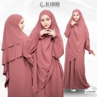 ราคา ชุดเดรสพร้อม ผ้าคลุม แยกชิ้นได้ ผ้าสลาฟ ไม่ต้องรีด ใส่ออกงานอิสลาม สวยแบบผู้ดีมีเทสIN28 วาริสมุสลิม (24968874247)