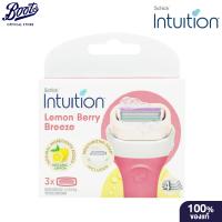 ราคา Schick Intuition Lemon Berry Breeze Refill ชิค ด้ามจับ ใบมีด โกน เดปิลส์ (17610464674)