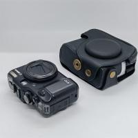 ราคา กระเป๋าเคสใส่กล้องหนัง PU สำหรับ Canon Powershot G10 G11 G12เต็มรูปแบบฝามีสายรัด (24981939430)