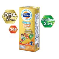ราคา นมกล่อง UHT ยูเอชที FOREMOST โฟรโมสต์ โอเมก้า โกล์ด 4 180มล บรรจุ24กล่อง (25313866780)