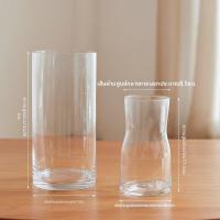 ราคา แจกันแก้วใสสำหรับจัดดอกไม้สดหรือพืชน้ำ (126258907840)