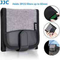 ราคา JJC 3 ช่องเลนส์กล้องกรองเคสกระเป๋าสตางค์กระเป๋าใส่ฟิลเตอร์ UV CPL ND สูงสุด 82 มม สำหรับ Hoya Tiffen Marumi B W Nisi Cokin Canon Nikon Sony Fujifilm (5086576860)