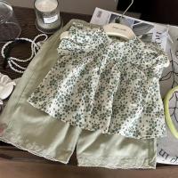 ราคา ชุดเสื้อกางเกงเด็กผู้หญิง เสื้อเด็กผู้หญิง เสื้อผ้าเด็กผู้หญิง 2 ขวบ ชุดหน้าร้อนเด็กผู้หญิง ชุดเด็กผู้หญิง 7 เดือน (24963135859)