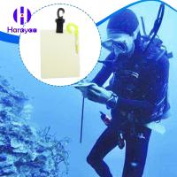 ราคา Harayaa กระดานชนวนสำหรับเขียนดำน้ำพร้อมคลิปกระดานเขียนใต้น้ำ (26148092585)