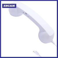 ราคา Norman Malthus Phone Handset Replacement Retro Phone Handset for Cellphones Universal Type c 3 5mm Socket Speaker Microphone Old Telephone Receiver for Smartphone (25558463522)