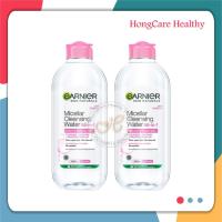 ราคา แพ็คคู่ Garnier Skin Naturals Micellar Cleansing Water All in 1 Even for Sensitive Skin 400 ml x2 (22193800017)