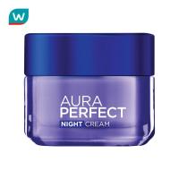 ราคา LOreal ลอรีอัล ปารีส ออร่า เพอร์เฟ็คท์ ไนท์ ครีม 50 มล (115142530)