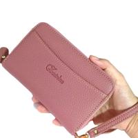ราคา กระเป๋าซิปรอบ ขนาดกลาง6นิ้ว ใบกระทัดรัด พร้อมสายคล้องมือที่สามารถถอดเก็บได้ ใส่บัตรได้8บัตร ซิปเหรียญ1ซิป มีช่องอเนกประสงค์ด้านหน้าอีก1ช่อง (22516196239)