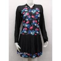 ราคา Swimmax ชุดว่ายน้ำคนอ้วน ชุดว่ายน้ำสาวอวบ ชุดว่ายน้ำหญิงอ้วน แขนยาว ชุดว่ายน้ำไซส์ใหญ่ 5XL 8XL (15674315935)