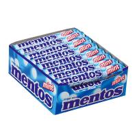 ราคา Mentos เมนทอส ลูกอมรสมินต์ชนิดแท่ง 37 กรัม แพ็ค 24 แท่ง (9761575981)