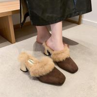ราคา Diancha รองเท้าส้นสูงสไตล์วินเทจ (25988911377)