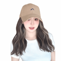 ราคา PUREGLOW ไฮไลท์ หมวกเบสบอลพร้อมวิก แฮร์พีซ ชิ้นเดียว ยาว ผมหยักศก แฟชั่น หมวกกันแดด วิกผมหมวกปรับได้ ผู้หญิง (24800554738)