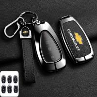 ราคา เคสกุญแจเปลือกหอยกุญแจรถ Chevrolet เคสกุญแจหนังโลหะผสมสังกะสีเคสเครื่องประดับแฟชั่นป้องกันกุญแจอัจฉริยะสำหรับ Chevrolet Spin Orlando Captiva Lova Zafira Trax Colorado Aveo (23971995292)