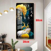 ราคา AURON 30ปี นาฬิกาแขวนผนังขนาดใหญ่ 60 30ซม ของขวัญขึ้นบ้านใหม่ ของขวัญ ขึ้น บ้าน ใหม่ ของมงคล ตกแต่งห้อง นาฬิกาแขวน (24319752150)
