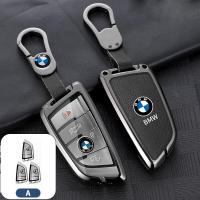 ราคา ที่หุ้มกุญแจหนังผสมสังกะสีเคสกุญแจรถยนต์ BMW ปิดคลุมเต็มเคสสมาร์ทคีย์ป้องกันการล็อคปีนเขากันร่วงสำหรับ BMW E36 E46 E30 E90 F10 F30 E39 E60 X1 F25 X3 E83 X5 X7 F15 (21428855344)