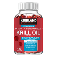 ราคา KIRKLAND 500 MG Krill Oil 100 Pure Omega 3 (25241397026)