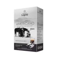 ราคา กาแฟ กาแฟดำสำเร็จรูป กาแฟอเมริกันโน่ Trung Nguyen Legend Americano ของแท้จากเวียดนาม 2 g 15 ซอง (24533415907)