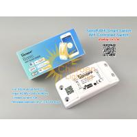 ราคา สต๊อกในไทย ปลั๊กสมาร์ทไวไฟ Input AC100 240V 50 60Hz Sonoff Wifi Smart Switch Wireless Limited current 10A Wireless standard Wi Fi 2 4GHz b g n ร Controlled Alexa WiFi Smart Plug Socket Remote Control 