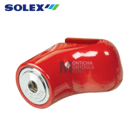 ราคา กุญแจล็อคดิสเบรค SOLEX 9025 สีแดง กุญแจล็อคล้อรถจักรยานยนต์ รถมอเตอร์ไซด์ ของแท้ รับประกัน by Montools (16331815706)