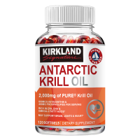 ราคา KIRKLAND Antarctic Krill Oil 2000Mg Omega 3 with Astaxanthin 800 Mcg Supplement (25241735349)
