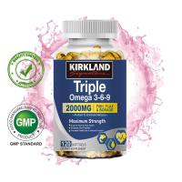 ราคา อาหารเสริม KIRKLAND Triple Omega 3 6 9 ช่วยเพิ่มความสามารถในการเรียนรู้ ความจำ และสมาธิ (25767293414)