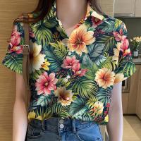 ราคา เสื้อลายดอก เสื้อสงกรานต์ เสื้อผู้หญิง เสื้อฮาวาย เสื้อลายดอกสงกรานต์ เสื้อสุภาพสตรีฤดูร้อน เสื้อผ้าขนาดบวกหลวม เสื้อยืดสงกรานต์แห้งเร็ว (23966908503)